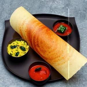 Butter fruit jam dosa