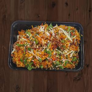 Spl. Chicken Seekh Biryani With Ratia
