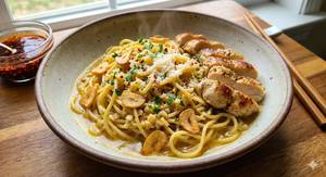 Butter Garlic Noodles [Chicken]
