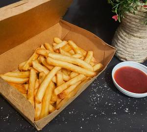 French fries salted