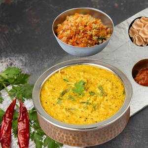 Pappu Annam 450 Ml + Veg 250 Ml + Fryums + Pickle