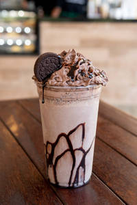 Cold Coffee With Icecream