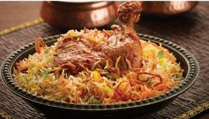 Mughlai chicken biryani