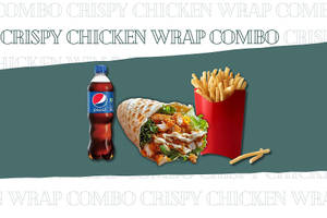 Crispy Chicken Wrap Combo