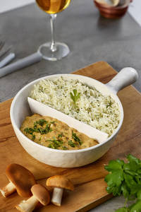Creamy Mushroom Bowl