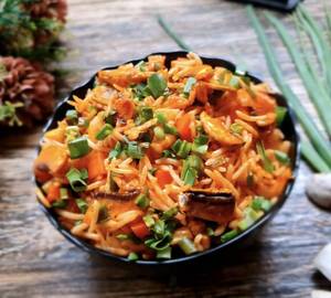 Mushroom Schezwan Fried Rice
