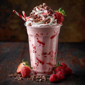 Strawberry Choco Shake