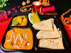 Paneer Butter Masala Mini Thali (no Onion No Garlic)