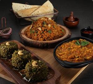 Hyderabadi Palak Biryani
