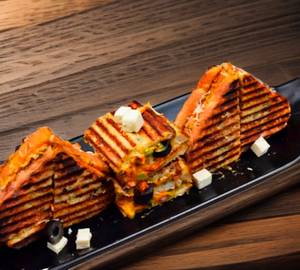 Peri Peri Cheese Grilled Sandwich