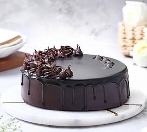 Midnight Truffle Cake 