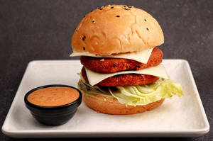 Chicken Double Patty Burger