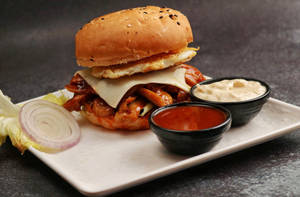 Sausage Surprise Burger