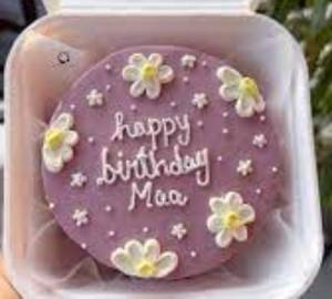 Black Currant Bento Cake