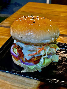 Grilled Bbq Chicken Burger