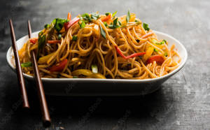 Veg Hakka Noodles