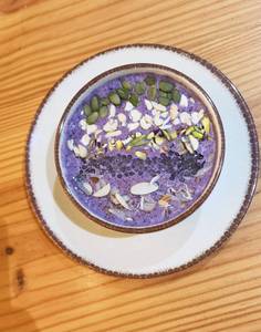 Blue Berry Smoothie Bowl