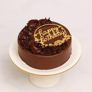 Hbd Wish Chocolate Cake
