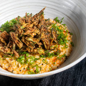 Okra Risotto