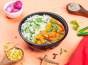 Dal Tadka Rice Bowl