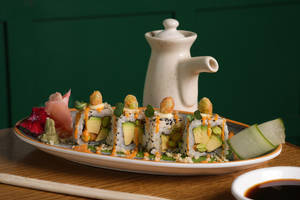 Crispy Edamame & Avocado