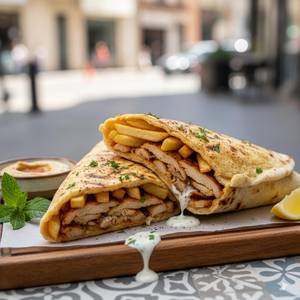 Peri Peri Chicken Shawarma