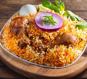 Hyderabadi Style Chicken Special Biryani