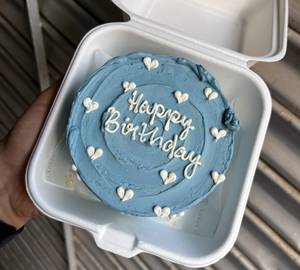 Blueberry Bento Cake
