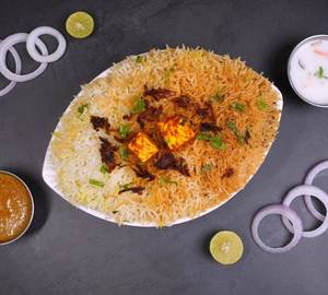 Paneer Dum Biryani [Half Plate, 350G]