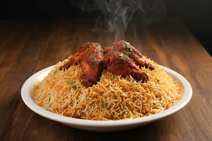 Mini Chicken Wings Biryani
