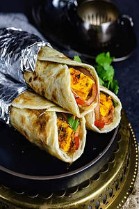 Panner Tikka Roll