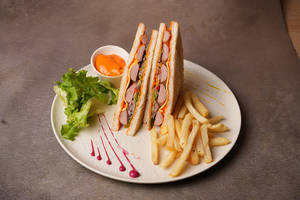 Chicken Hot Dog Sandwich