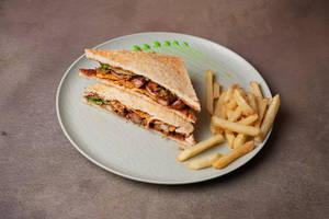 Pulled BBQ Chicken Sandwich