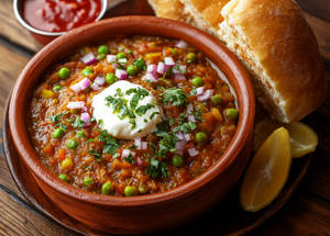 Butter Pav Bhaji