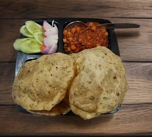 Chole Puree-2 pc ( Combo)