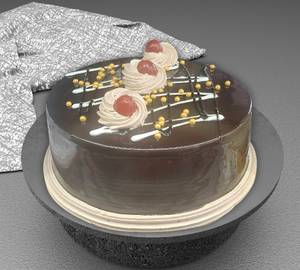 Dark chocolate cake