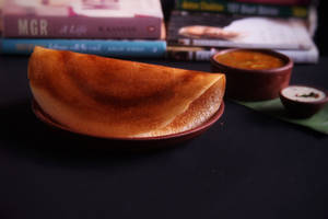 Benne Dosa (single) With Chutney And Sambar,