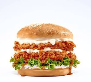 Double Dekker Zinger Burger