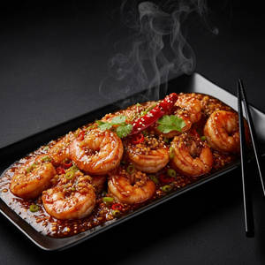 Prawn In Hot Garlic Sauce