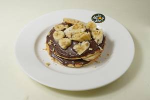 Banana Nutella Pancakes