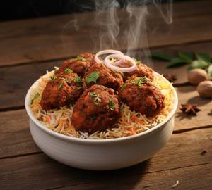 Chicken Fry Biryani Full (5Pc) 1000Ml