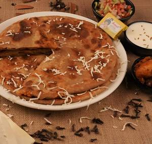 Paneer Paratha With Sabzi Combos