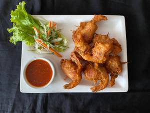 Bacon Wrap Prawns