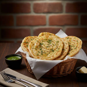 Pudina Lachha Parantha
