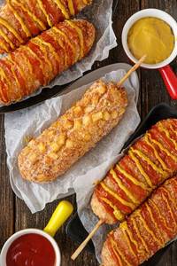 Cheese Potato Corn Dog