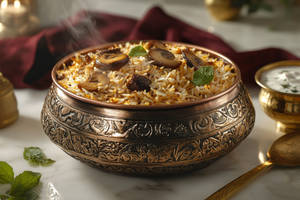 Special Mushroom Biryani
