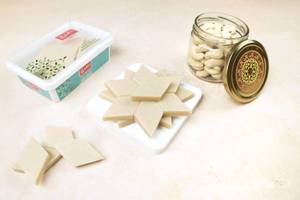 Kaju Katli Without Silver
