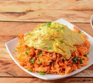 Triple Schezwan Chicken Fried Rice