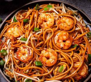 Prawns noodles