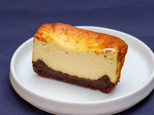 Brownie Basque Cheesecake